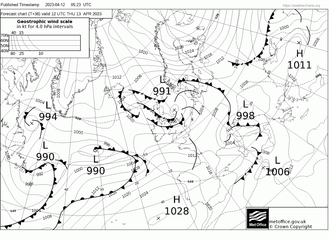 Uk Synoptic Charts Bracknell